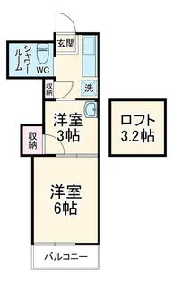 チェリーハイム【1階】の間取り