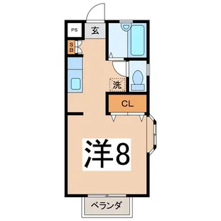 アワーズ【2階】の間取り