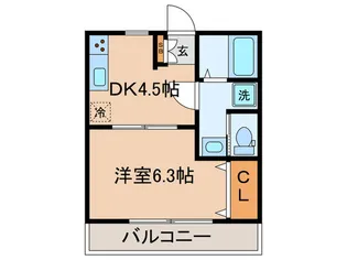 LALAコ-ト【2階】の間取り