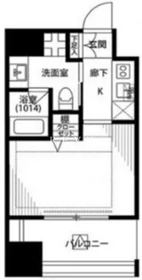 ベルファース水天宮前【9階】の間取り