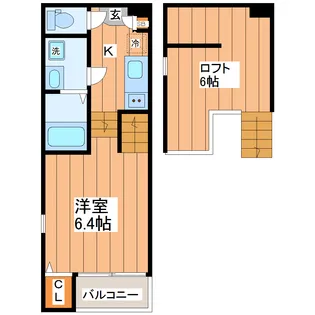 一本杉ヒルズ【1階】の間取り
