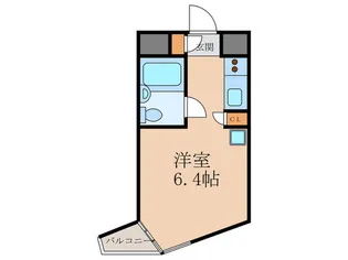 エスポワ-ル中目黒【3階】の間取り