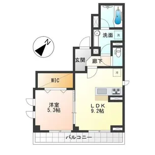 Mutiara【2階】の間取り