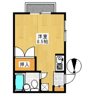 コーポさち【2階】の間取り