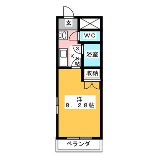 フォレスト98【4階】の間取り