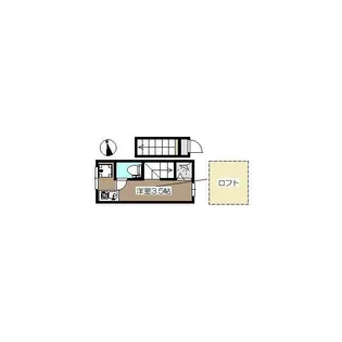 サークルハウス都立大学【2階】の間取り