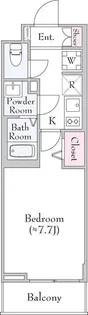 Log登戸station side【3階】の間取り