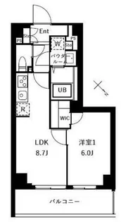 ザ・ケンジントン・レジデンスときわ台【5階】の間取り