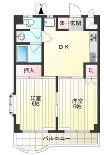 ノブ・ナカハラ【1階】の間取り