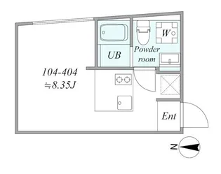 trias111【1階】の間取り