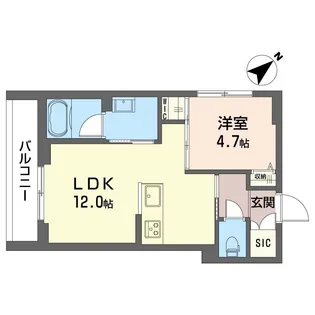 フロリア 文京【3階】の間取り