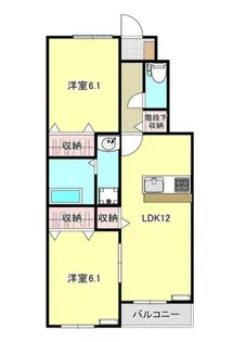 Riz【1階】の間取り