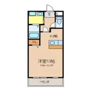 エターナル【3階】の間取り