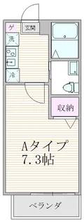 FUUWA南行徳【1階】の間取り