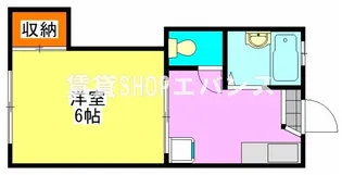 ホワイトコーポ【1階】の間取り