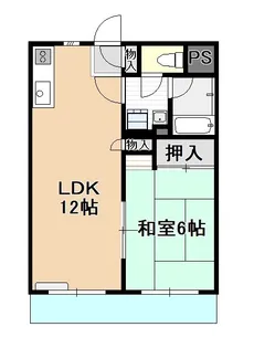 アート東松山【2階】の間取り