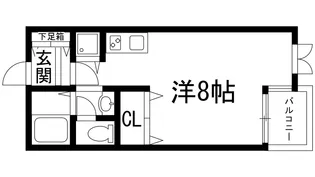 ペニーレイン1【1階】の間取り