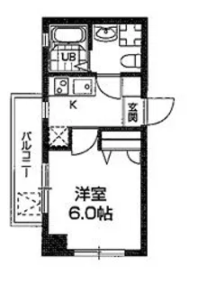 CITY SPIRE 上池台【1階】の間取り