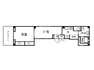KARASUMA STEPs【2階】の間取り