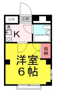 パークヒルズ【2階】の間取り