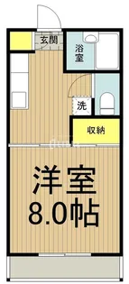 ロベリアくにたち【2階】の間取り