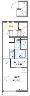 レオネクストハイツやまいち【2階】の間取り