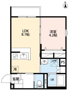 robot home 舎人公園II【1階】の間取り