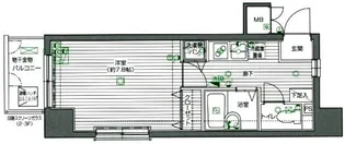 グランド・ガーラ渋谷【3階】の間取り
