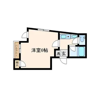 中野弥生町Apti【3階】の間取り
