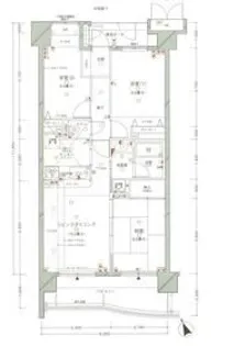 パインズマンション木更津弐番館【7階】の間取り