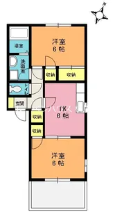 ボナールSHU A棟【1階】の間取り