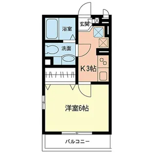 エクセル菊名【2階】の間取り