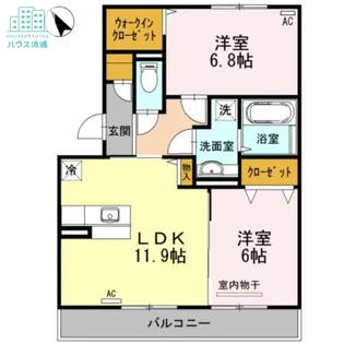 オッツ池田【3階】の間取り