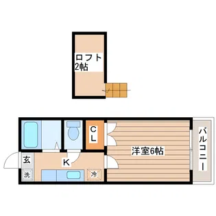 アーバンシティ南光台C棟【1階】の間取り