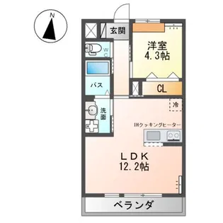 グランセドナ【2階】の間取り