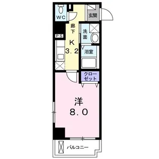 ヴィオラ プリート【7階】の間取り
