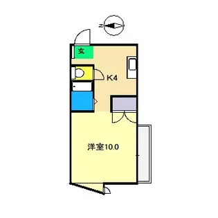 白竜マンション【3階】の間取り