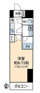 REXZY西川口AZ【3階】の間取り