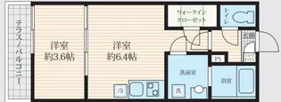 パークヒルズ勝田台【3階】の間取り