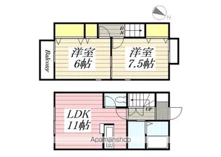 Bloom悠【1階】の間取り