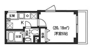 アネックス・クララ【2階】の間取り