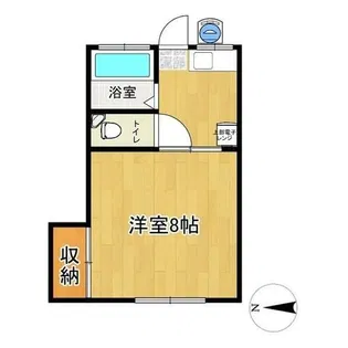 コーポエム【1階】の間取り