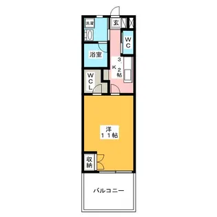 U・TOPIA PLAZA【1階】の間取り