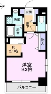 リッジコム【4階】の間取り