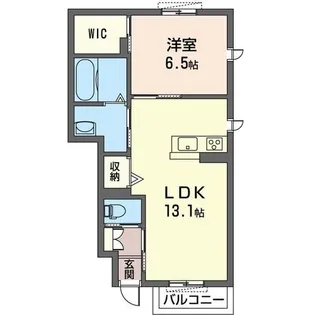 ベルネーレ【1階】の間取り