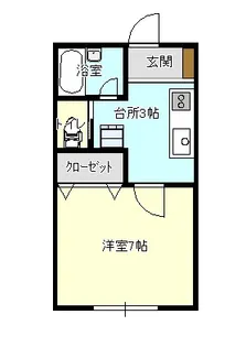 サンハイツジュン【2階】の間取り