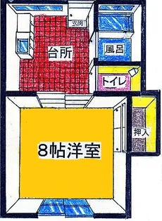 清和ハイツ【1階】の間取り