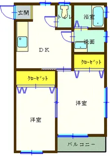 プレンティタカヤマ【2階】の間取り