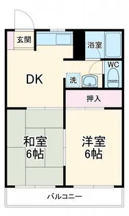 モンメゾンサトウ【1階】の間取り