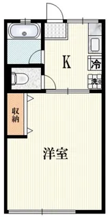 シティハイム 藤【2階】の間取り